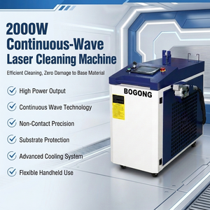 2000W CW Laser Cleaning Machine Handheld Industrial Rust Removal