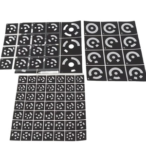 High Precision High Reflective Coded Positioning Target Markers For Laser 3D Scanning Industrial Measurement Reverse Engineering